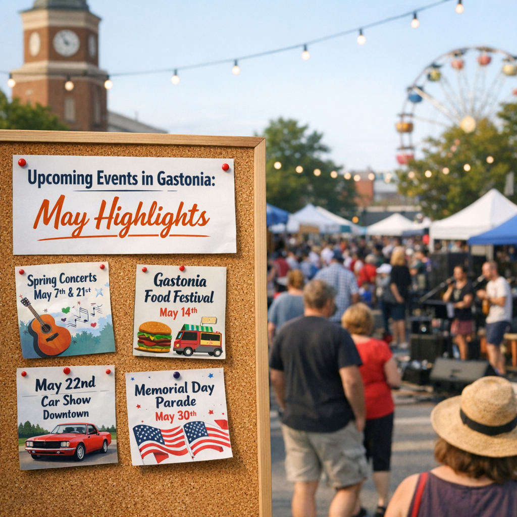 Upcoming Events in Gastonia: May Highlights